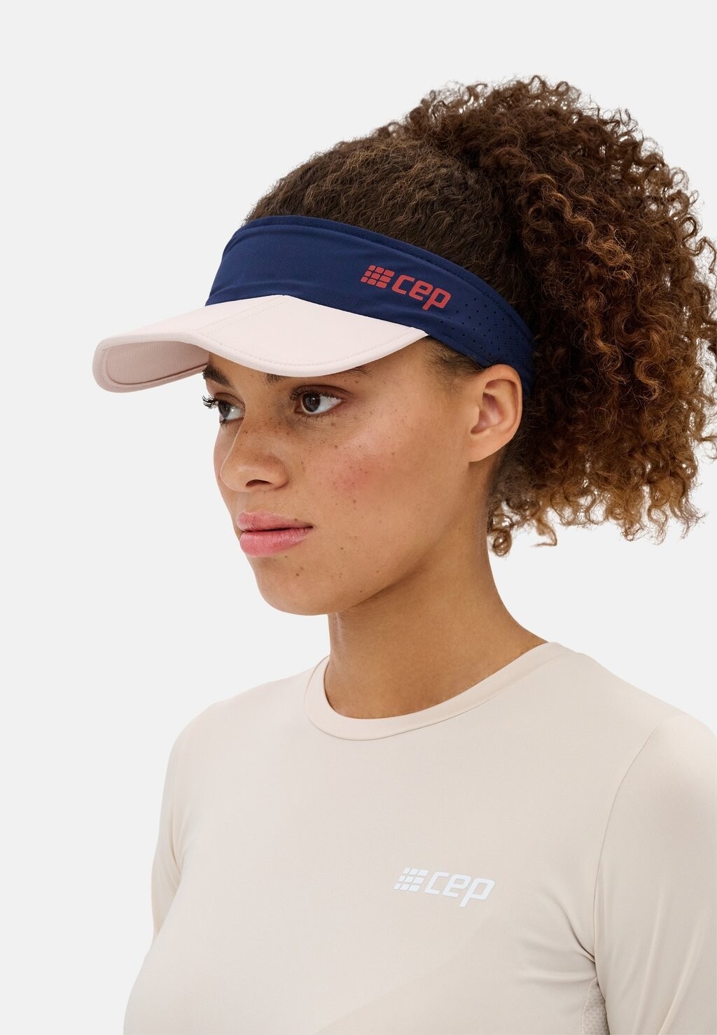

Бейсболка THE RUN VISOR UNISEX CEP, цвет dark blue cream
