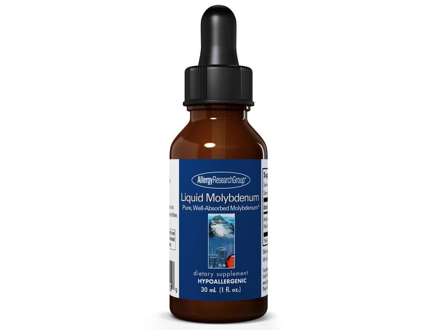 

Allergy Research Group, Жидкий молибден, 30 мл (1 жидкая унция) ARG