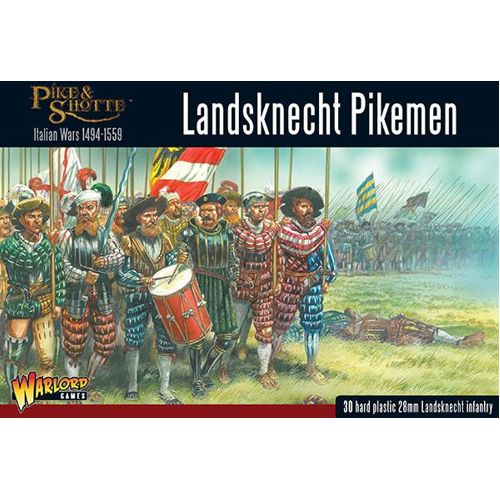 Фигурки Landsknechts Pikemen Warlord Games