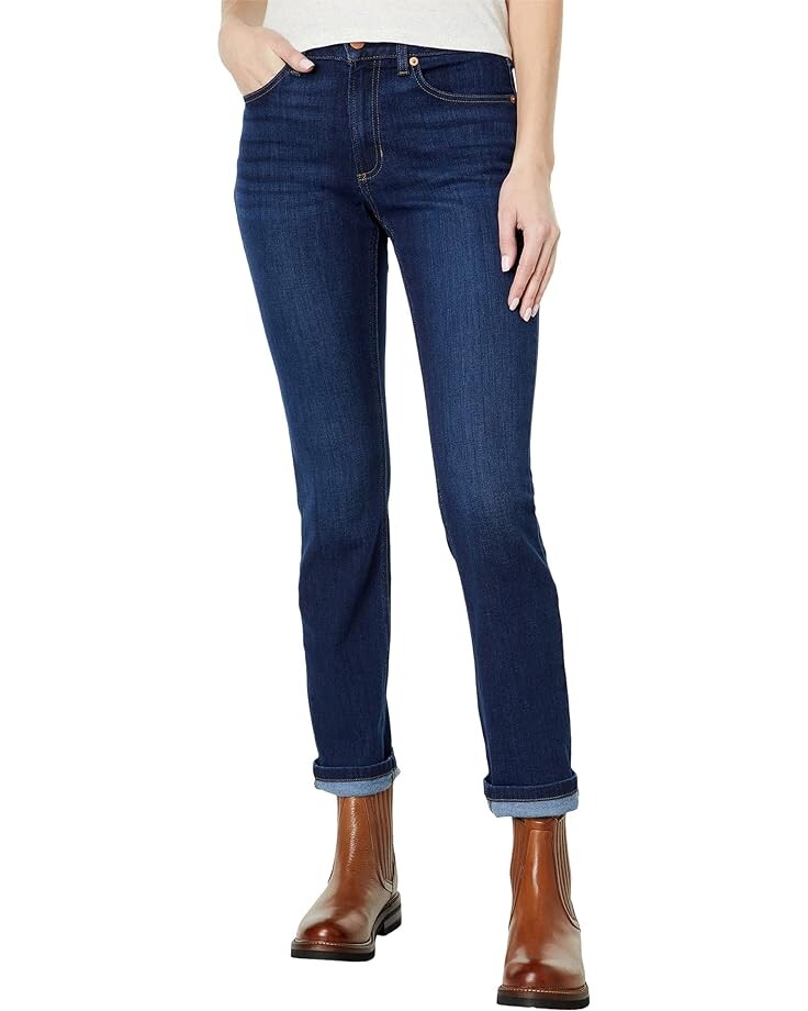 

Джинсы L.L.Bean BeanFlex Straight Leg Favorite Fit Jeans in Rinsed, цвет Rinsed