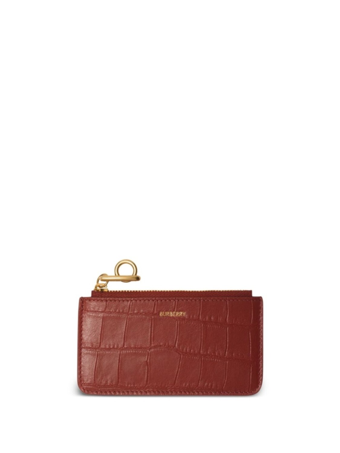 

Кошелек на молнии с изображением лошади-качалки Burberry, коричневый