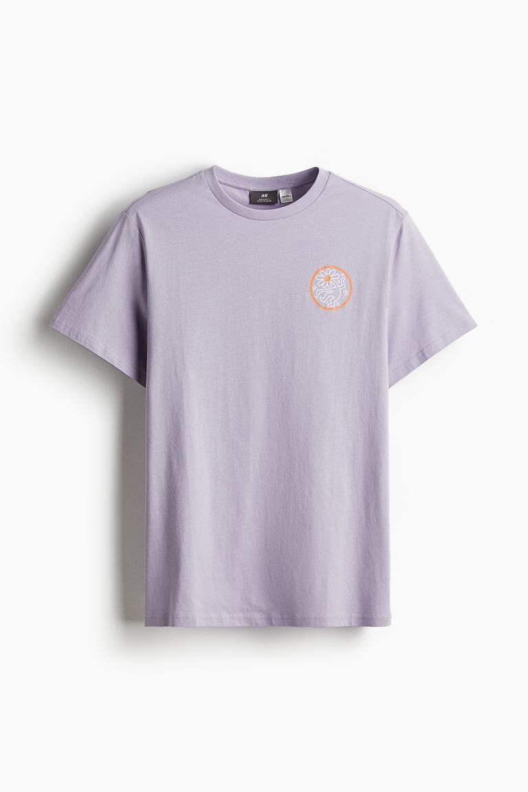 

Футболка обычного кроя H&M, фиолетовый