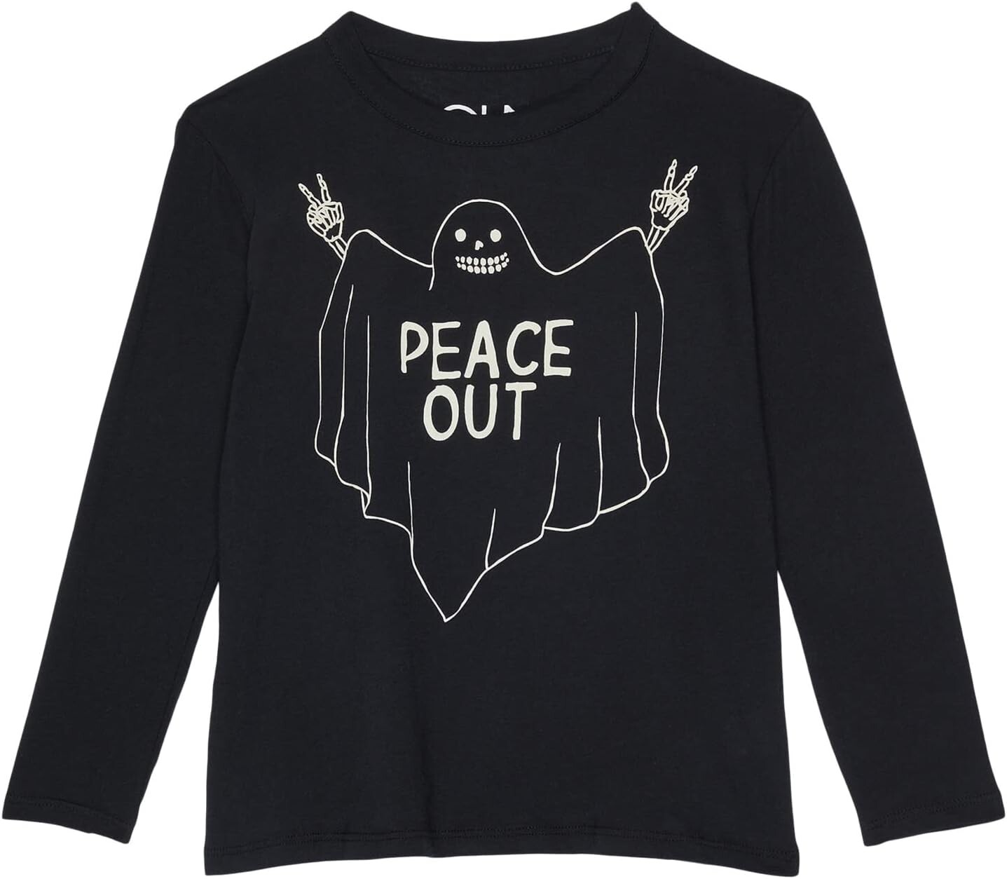 

Футболка Chaser Peace Out Cotton Jersey Crew Tee, цвет True Black