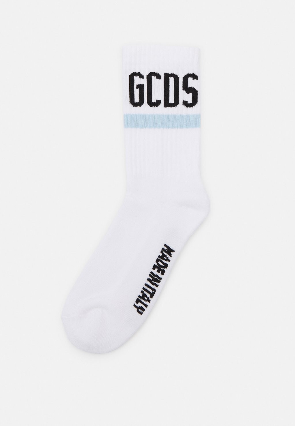 цена Носки LOGO SOCKS UNISEX GCDS, светло-синий