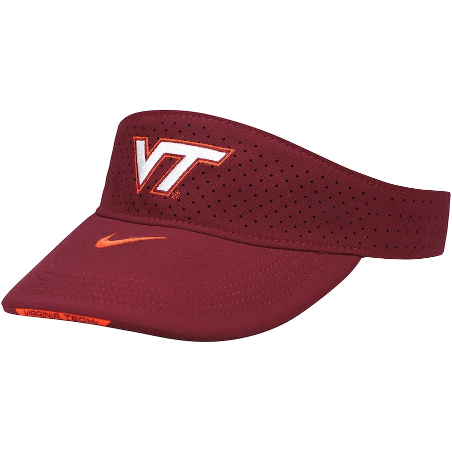 

Козырек Nike Virginia Tech Hokies, бордовый