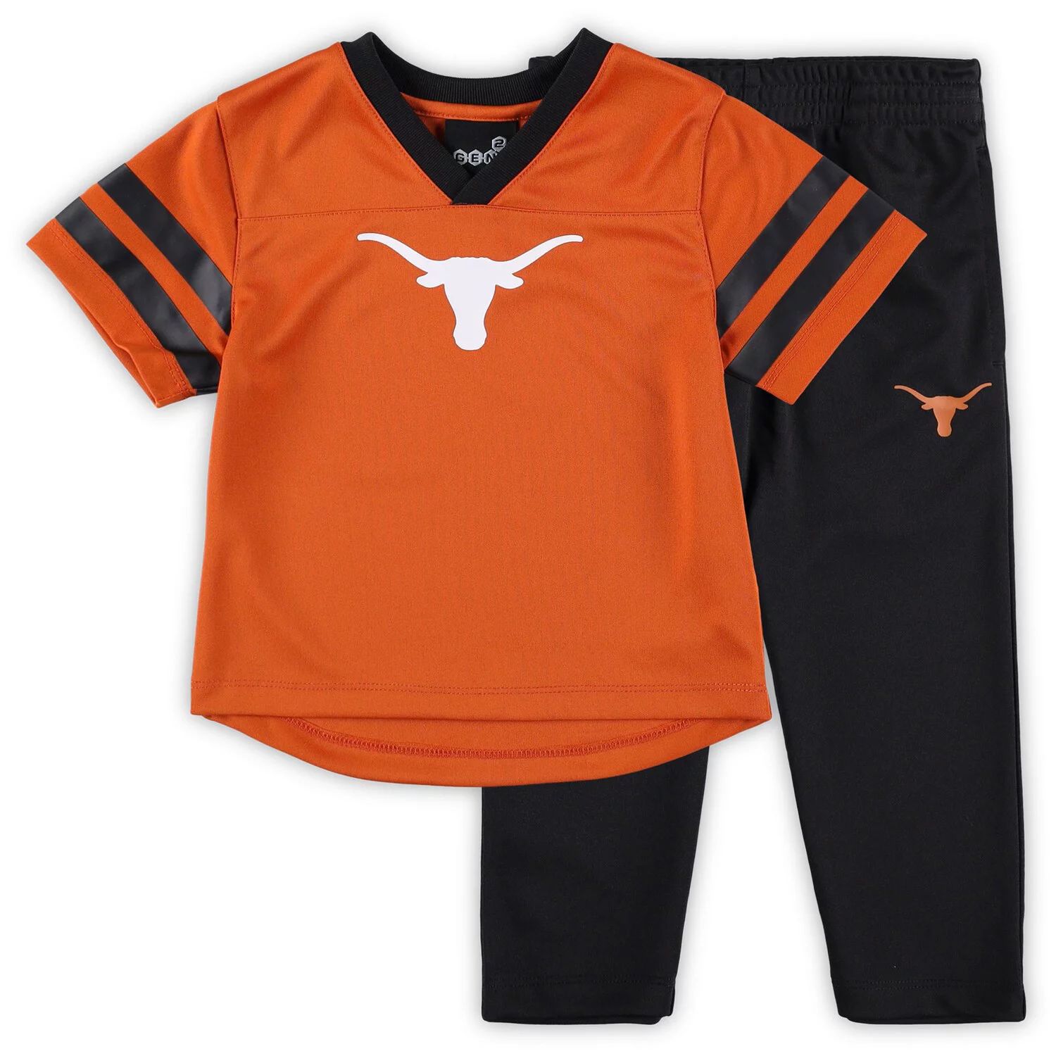 Комплект из джерси и брюк Texas Longhorns Red Zone для малышей оранжевого/черного цвета Outerstuff