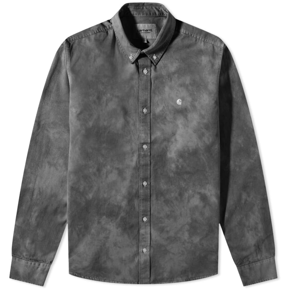 

Хромированная рубашка Carhartt WIP Madison, черный