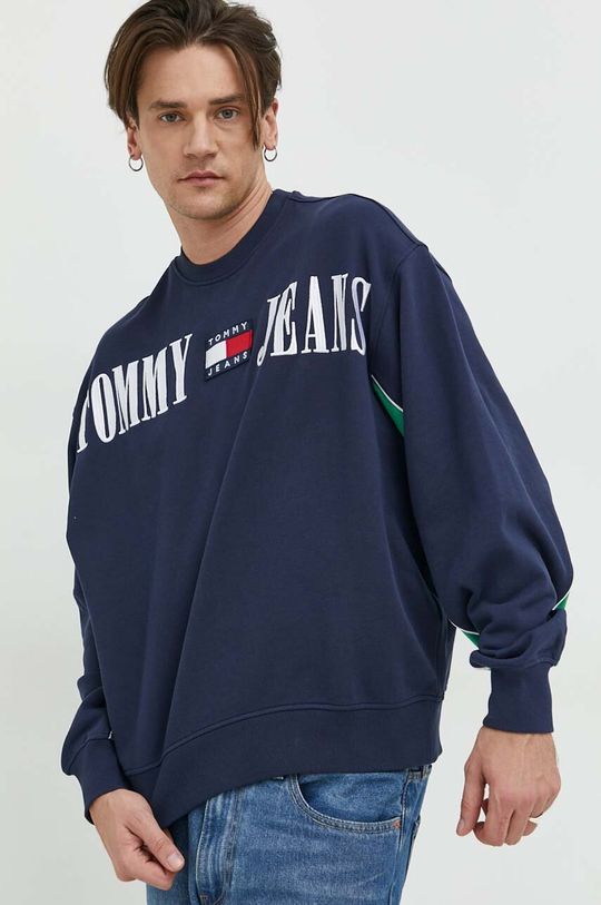 

Толстовка Tommy Jeans, темно-синий