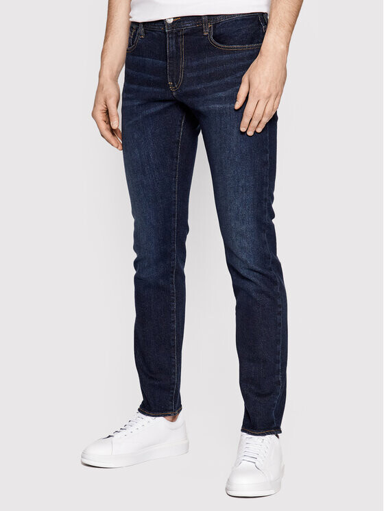 

Джинсы узкого кроя Armani Exchange, синий