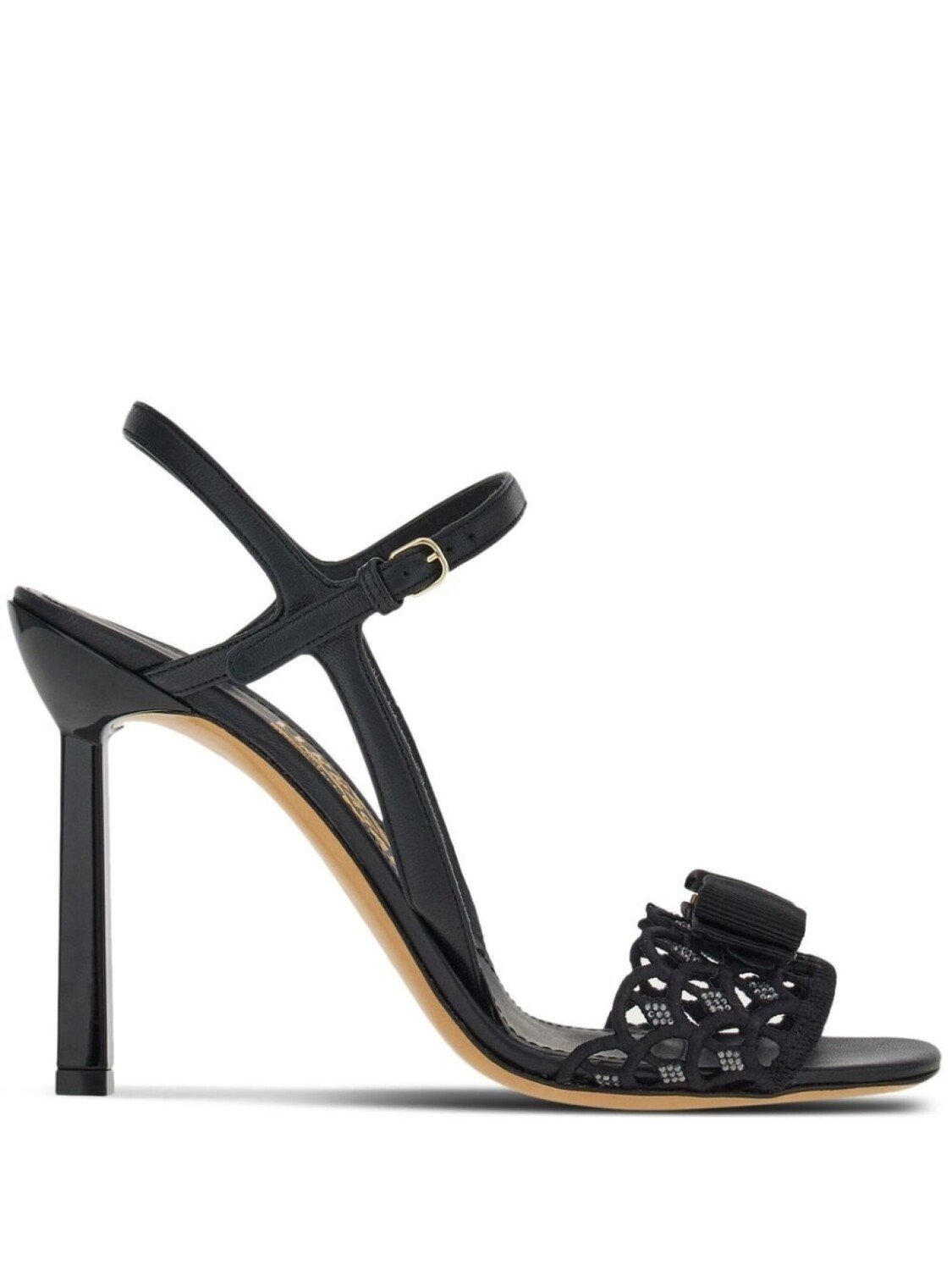

Ferragamo босоножки Vara Bow, черный