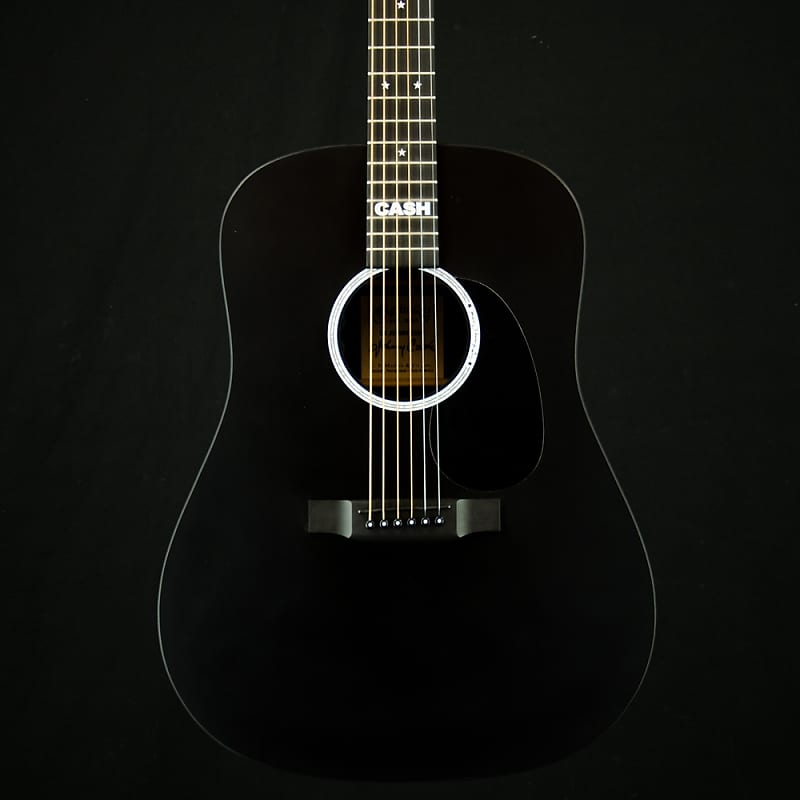 Акустическая гитара Martin DX Johnny Cash Guitar, HPL, Deluxe Carry Bag фото