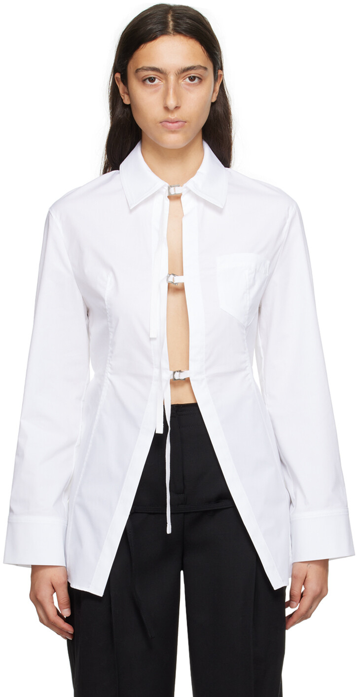

Белая рубашка Le Chouchou La Chemise Lavoir Jacquemus