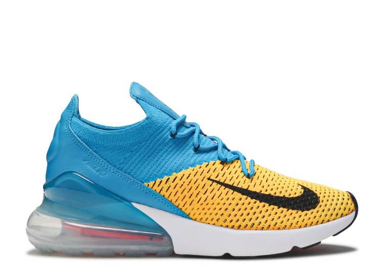 Nike AIR MAX 270 FLYKNIT BLUE ORBIT CDEK.Shopping