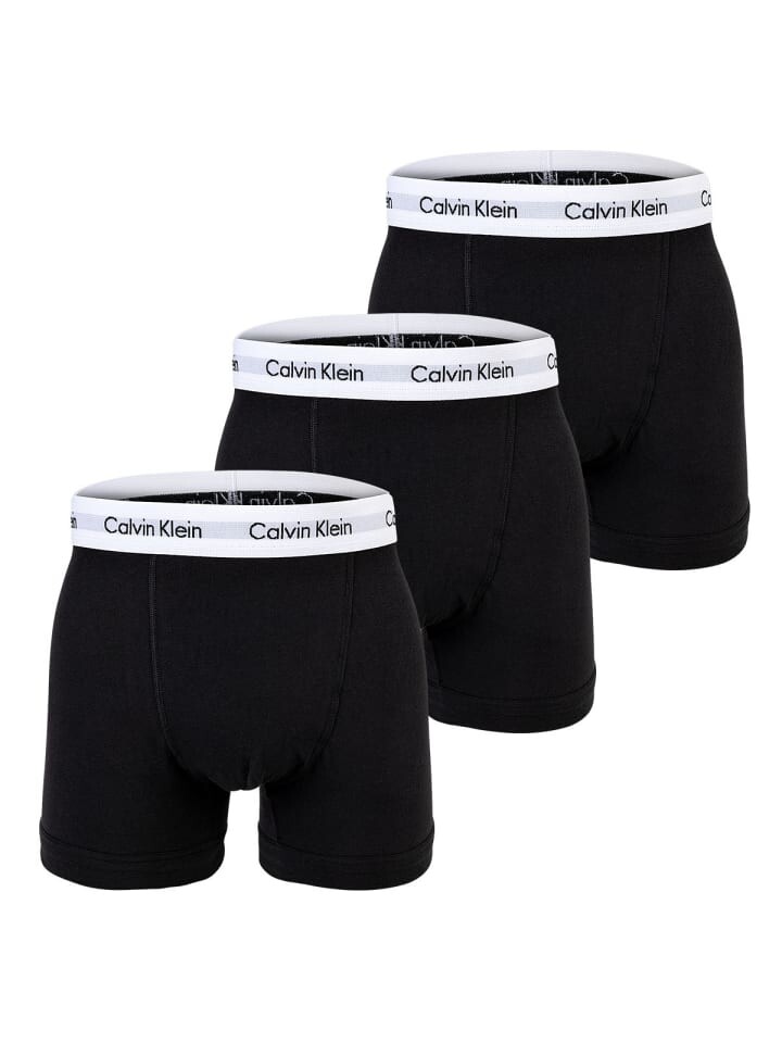 

Боксеры Calvin Klein short 3er Pack, черный/белый