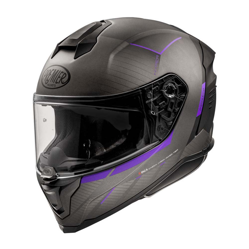 Moto Helmet Purple