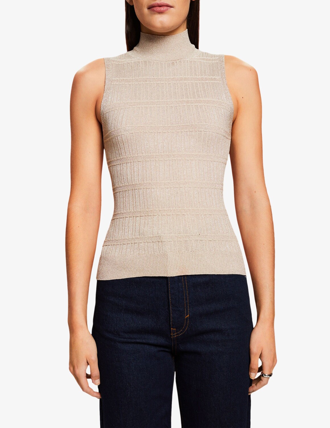 

Топ с люрексом ESPRIT, золотой