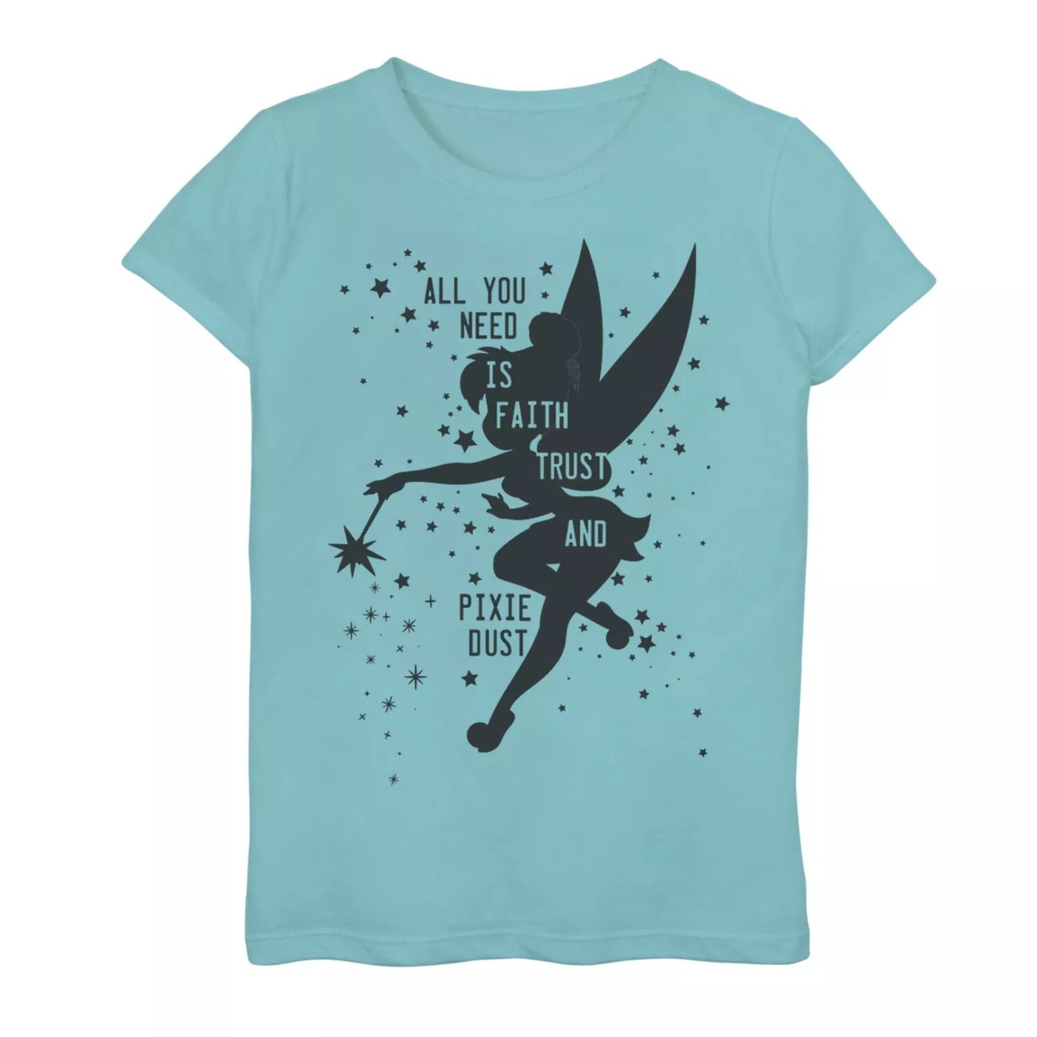 

Футболка с рисунком «Питер Пэн» для девочек 7–16 лет Disney's Pixie Dust Silhouette Disney