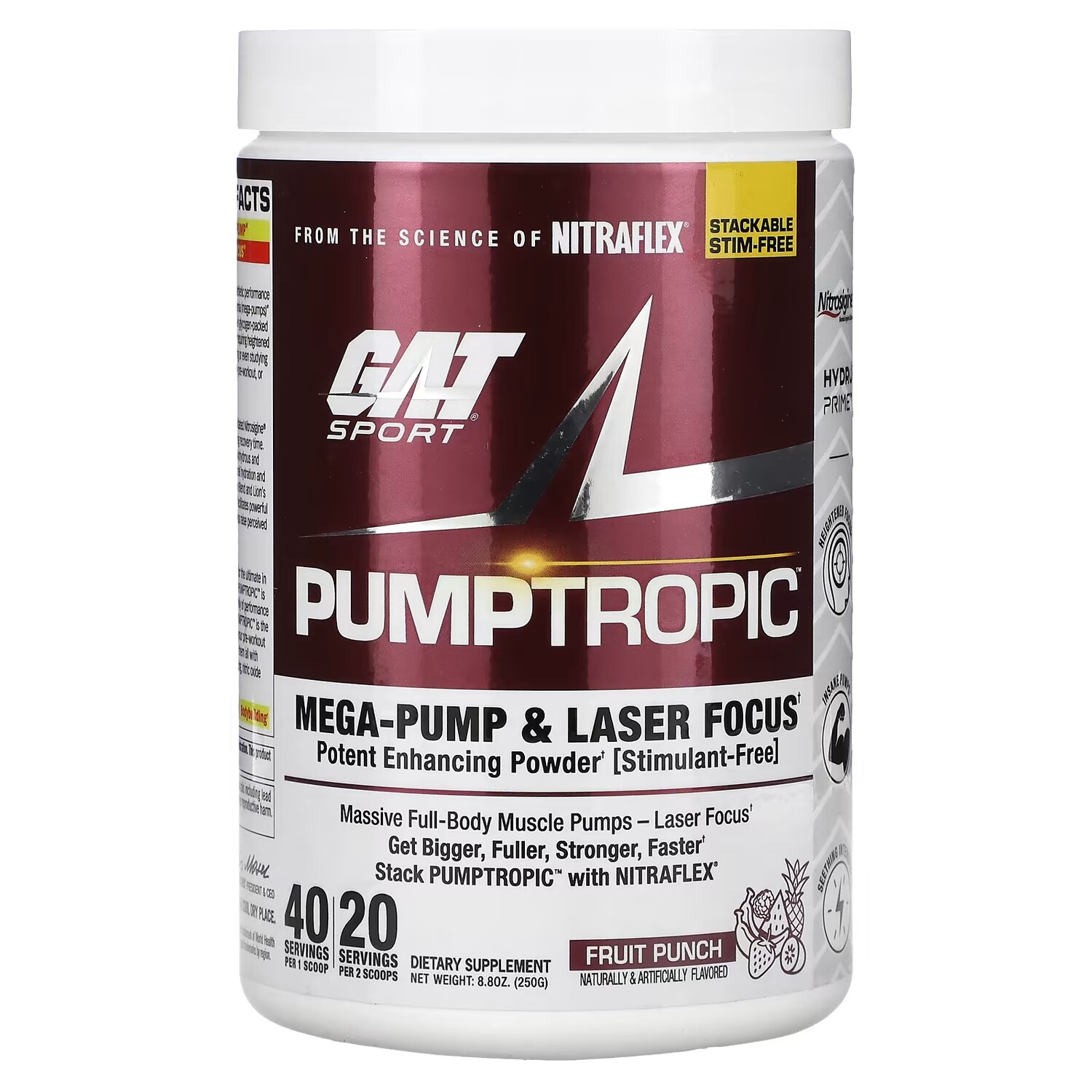 

Пищевая добавка GAT Pumptropic, фруктовый пунш