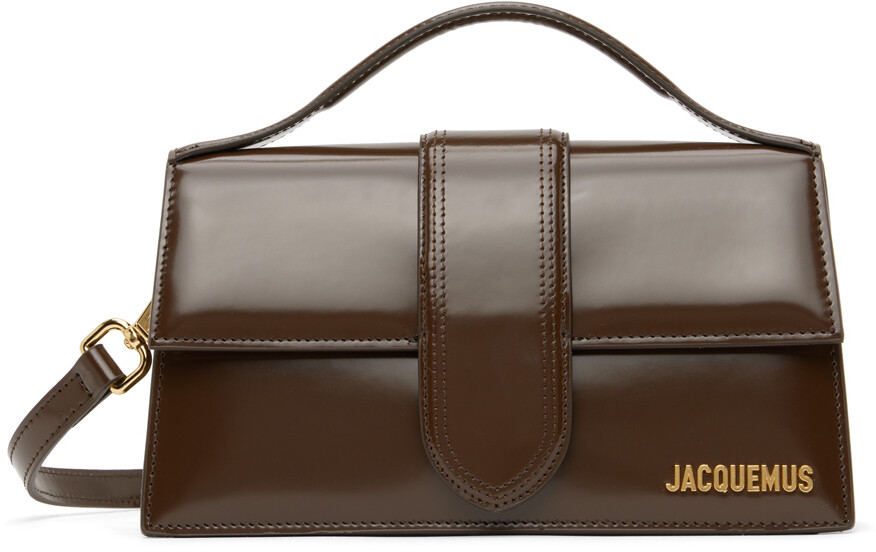 

Коричневая сумка Le Raphia Le Grand Bambino Midnight Jacquemus