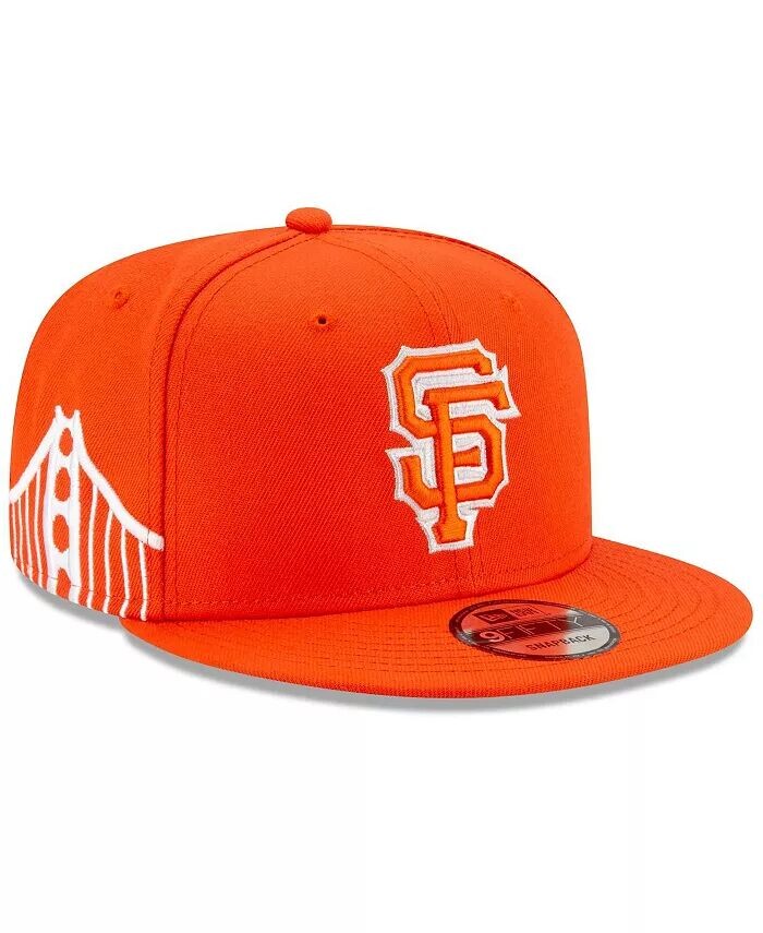 

Регулируемая кепка Big Boys Orange San Francisco Giants City Connect 9FIFTY Snapback New Era, оранжевый