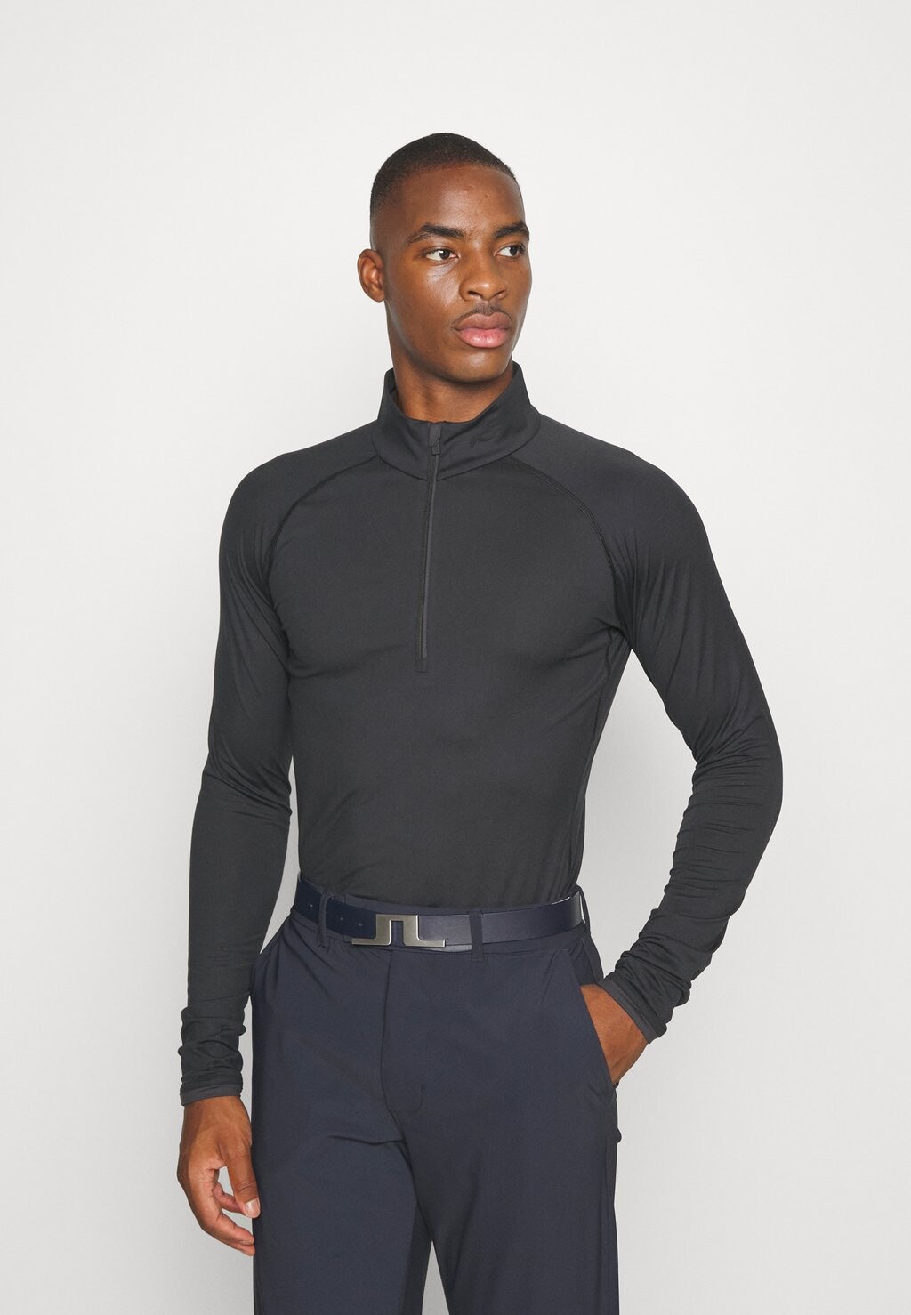 

Футболка с длинным рукавом MEN FEEL HALF ZIP Kjus, черный/темный сумрак