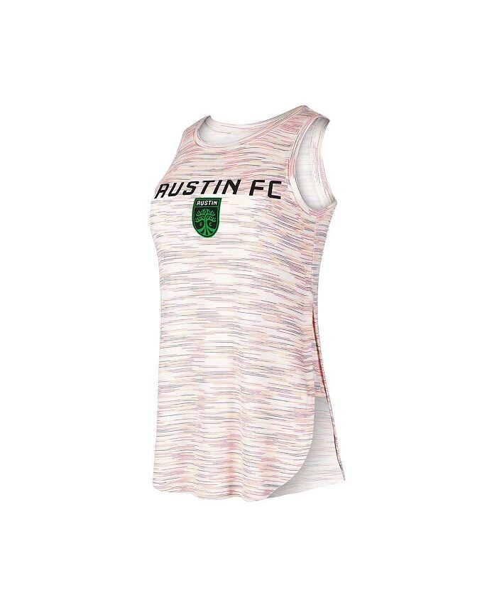 

Женская белая майка Austin FC Sunray Tri-Blend Concepts Sport, белый