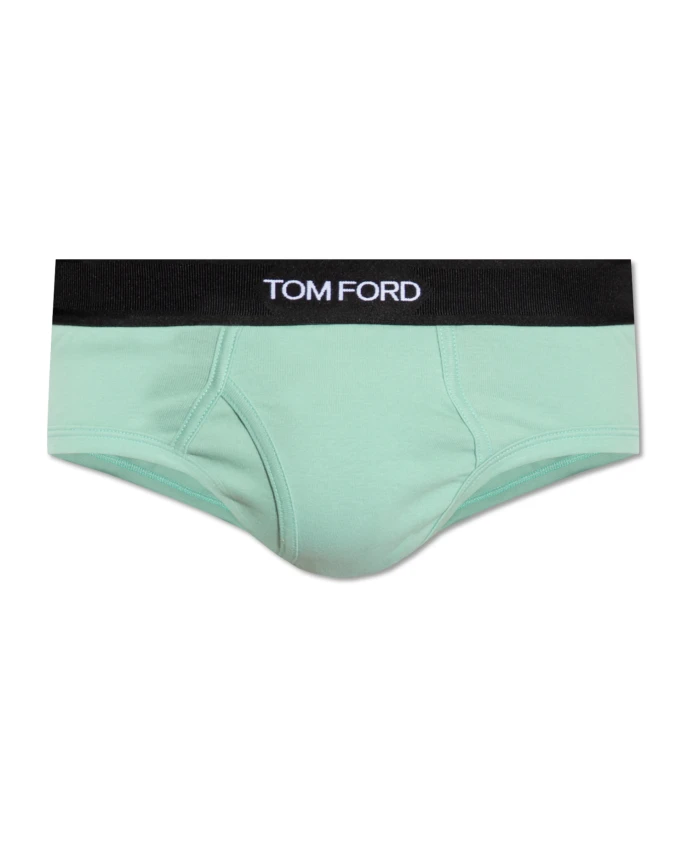

Хлопковые трусы Tom Ford, зеленый