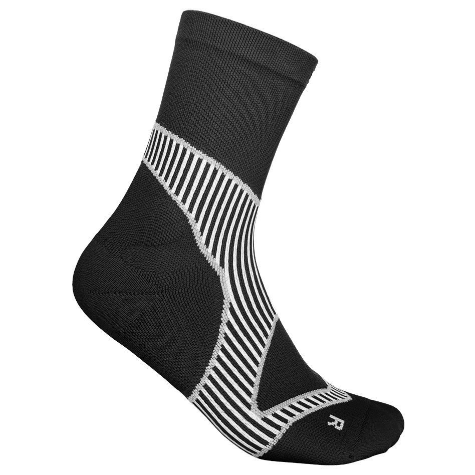 Носки для бега Bauerfeind Sports Women's Run Performance Mid Cut Socks, черный