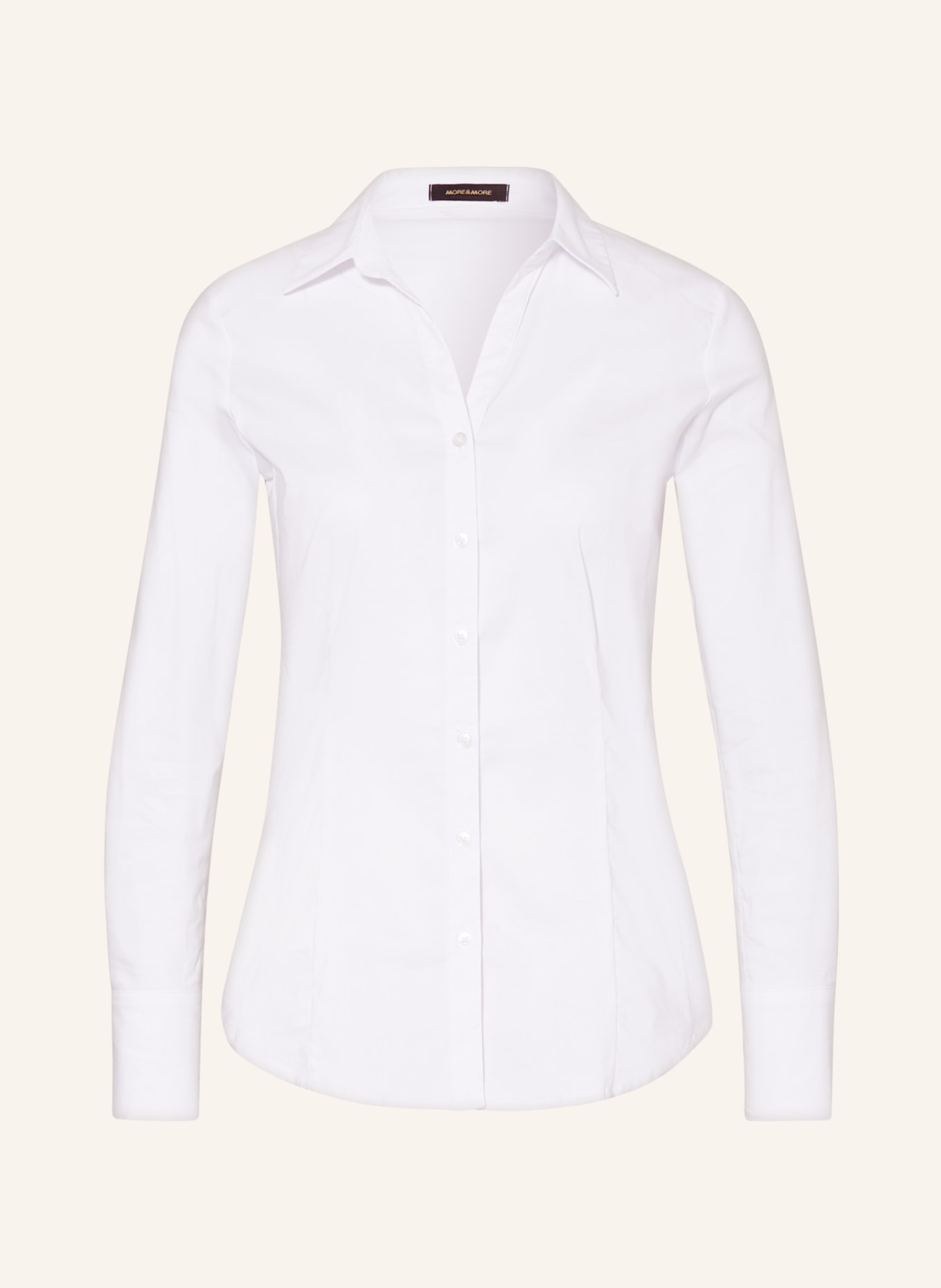 Рубашка блузка MORE & MORE, белый