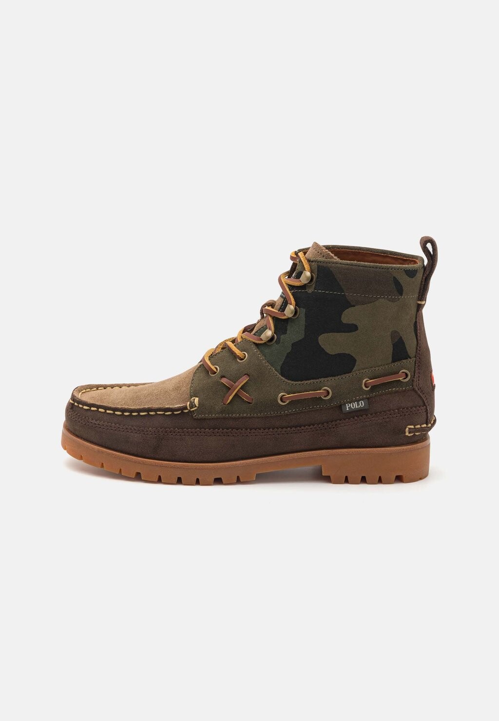 

Ботильоны на шнуровке Polo Ralph Lauren RANGER MID BOOTS TALL, хаки