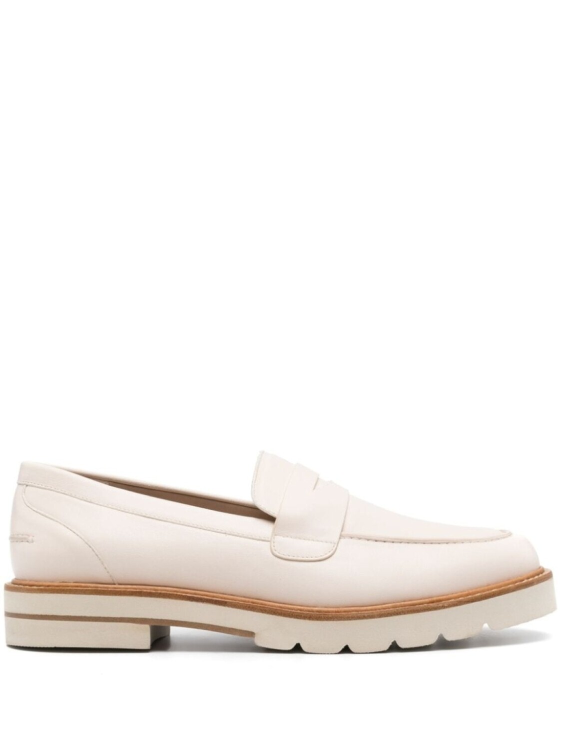 

Stuart Weitzman лоферы Parker Lift, нейтральный цвет