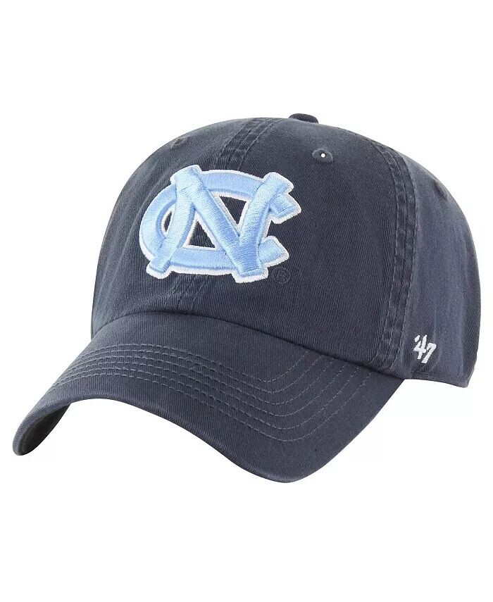 

Мужская темно-синяя шляпа North Carolina Tar Heels Classic Franchise Legacy с приталенной шляпой '47 Brand, мультиколор