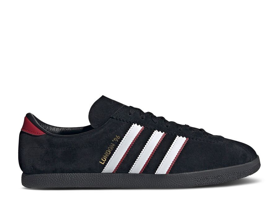 

Кроссовки adidas London 96, цвет Black Scarlet