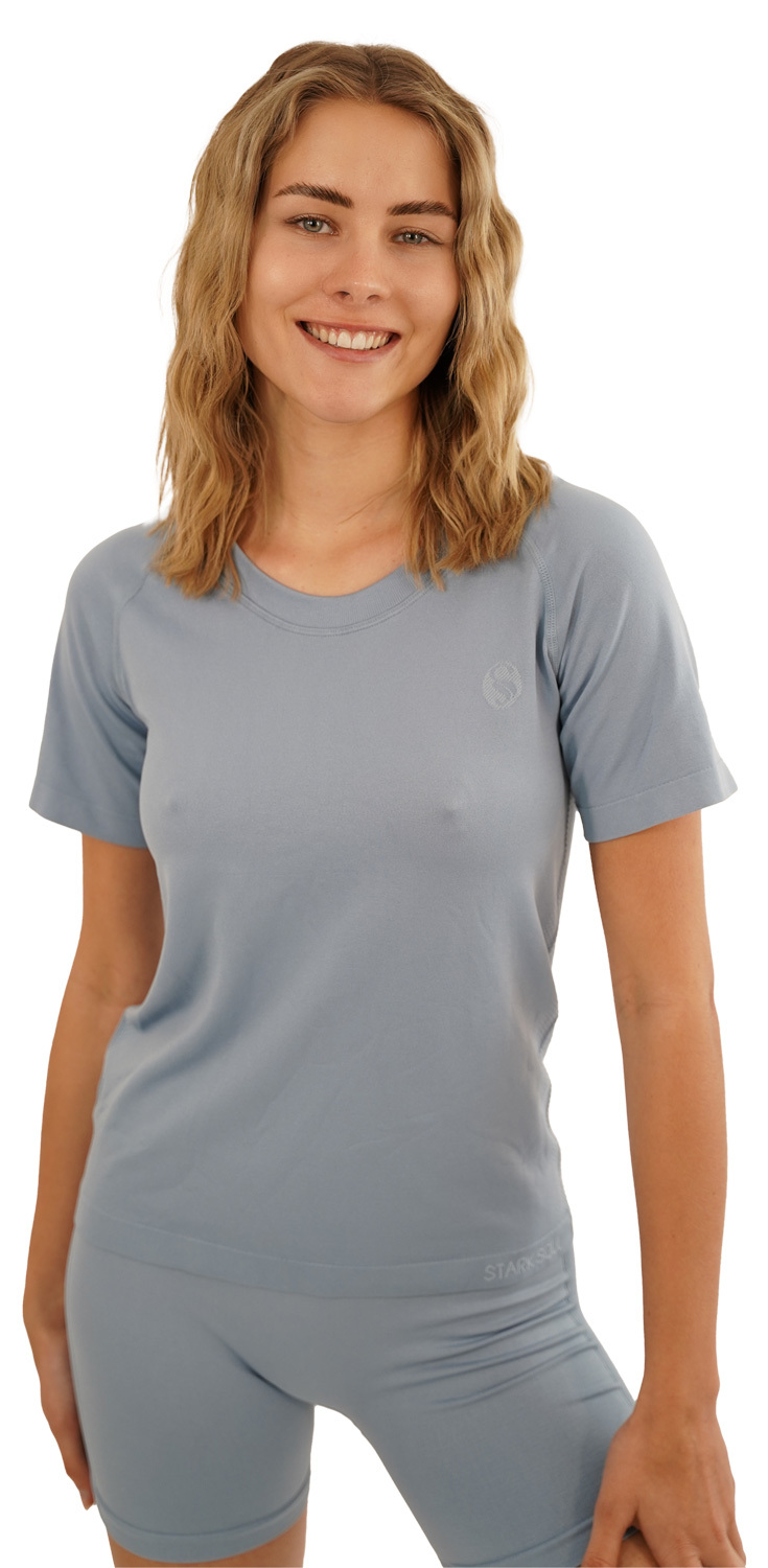 Спортивная футболка Stark Soul Sport Shirt Damen Racer Seamless Laufshirt, цвет skyblue