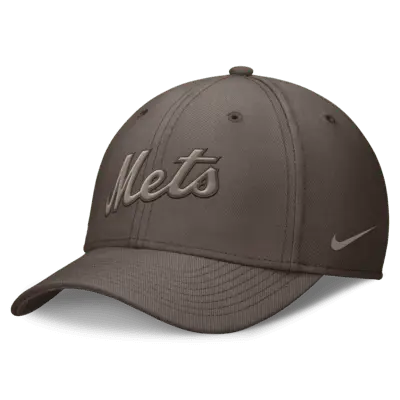 

Бейсболка Nike New York Mets Statement Swoosh, коричневый