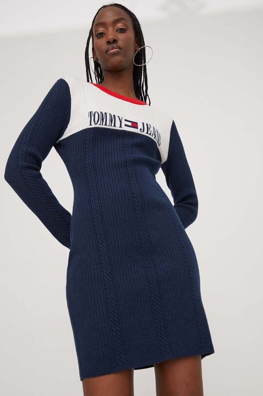 

Платье Tommy Jeans, темно-синий