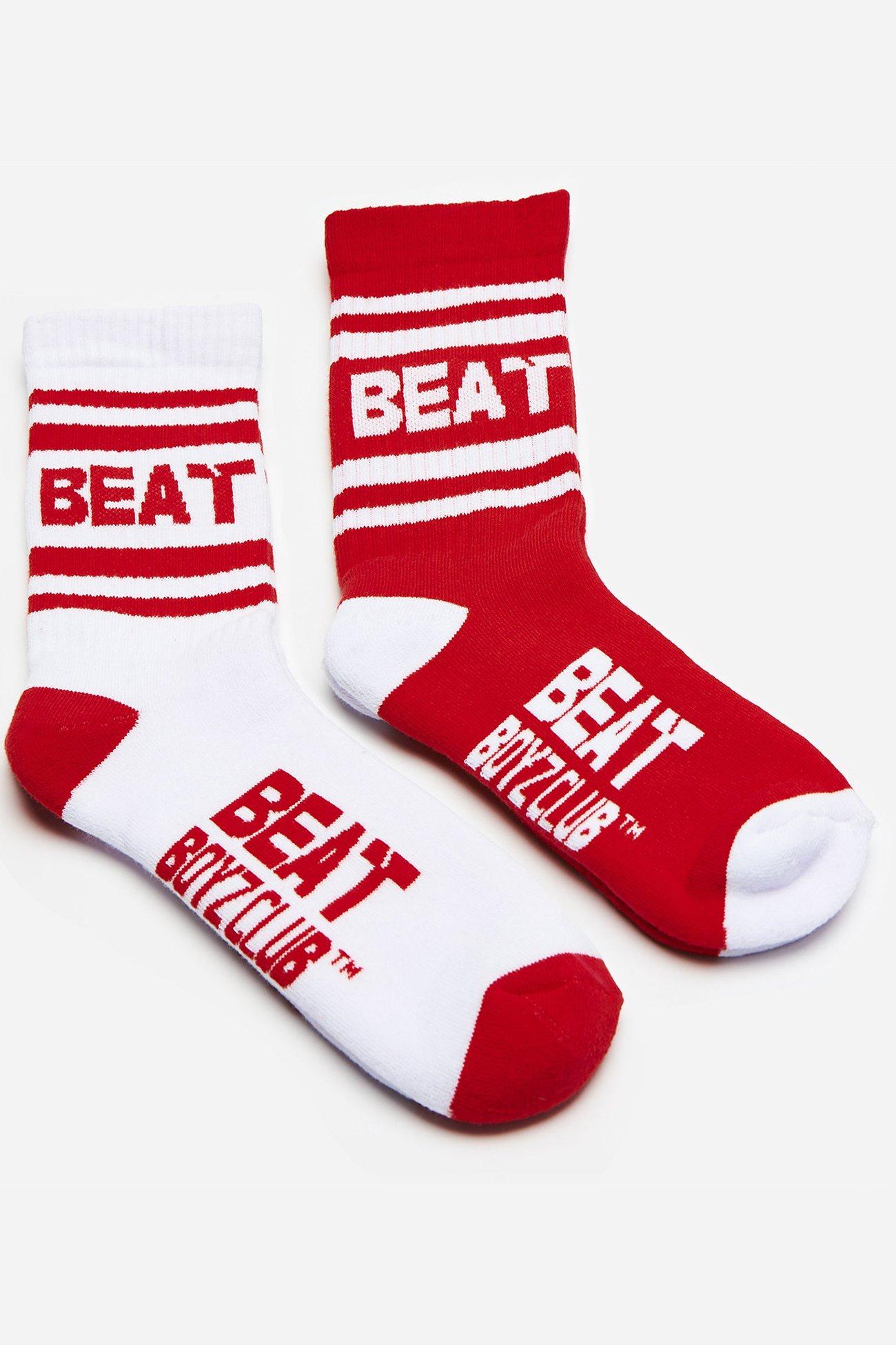 цена Спортивные носки Beat Boyz Twinpack Beat Boyz Club, красный