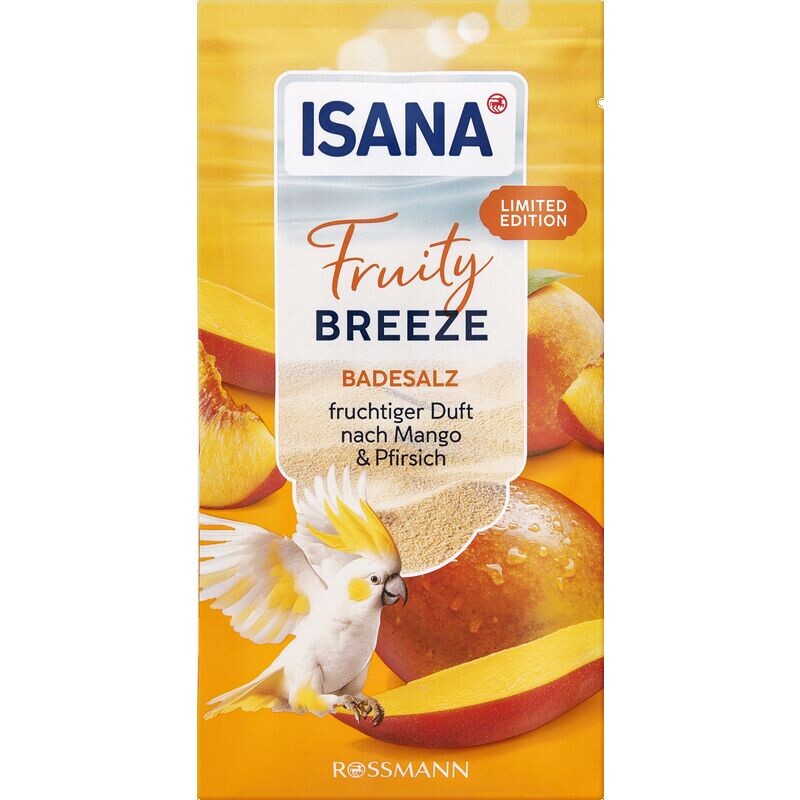 

Соль для ванн «Фруктовый бриз» ISANA, 80 g