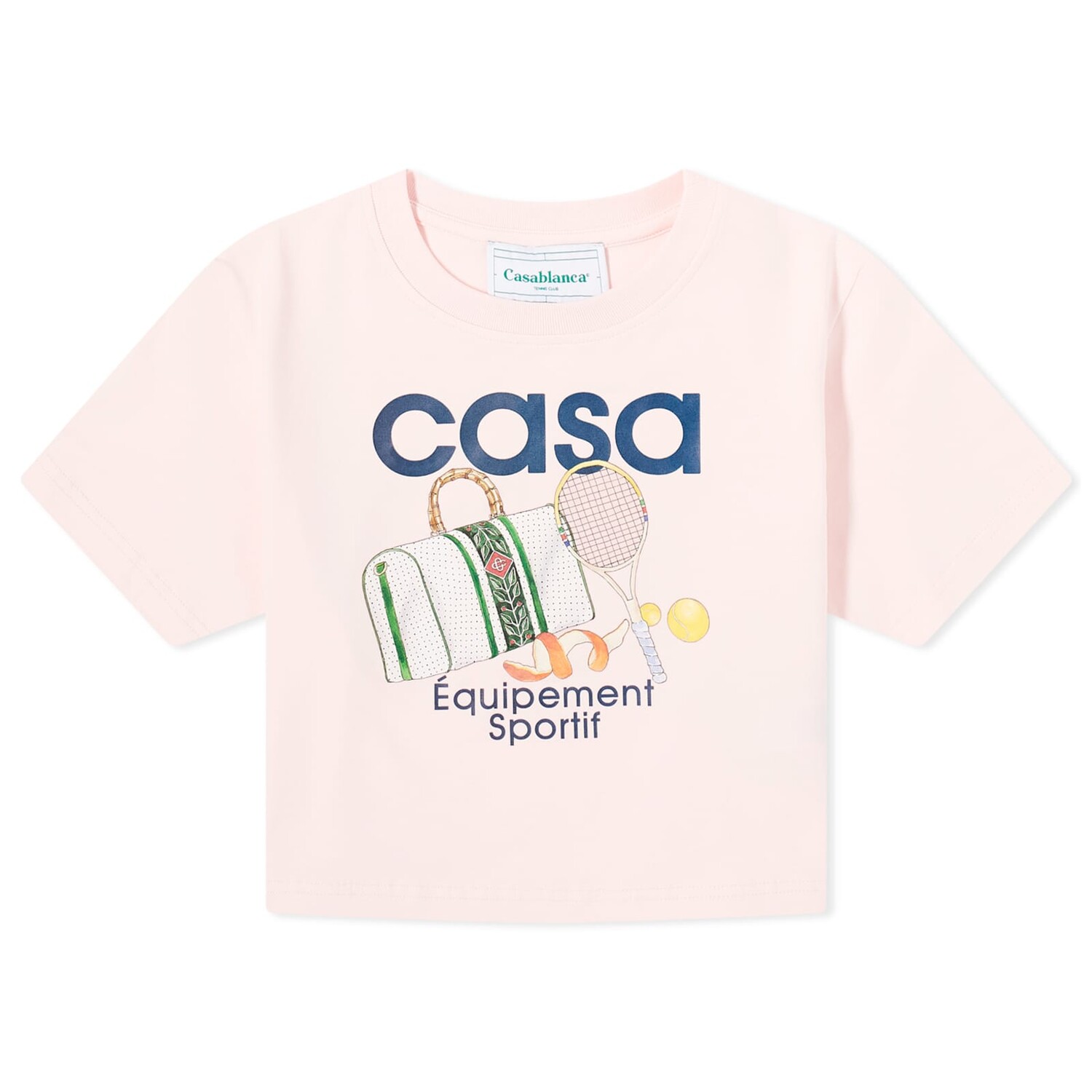 

Футболка Casablanca Equipement Sportif Baby, розовый