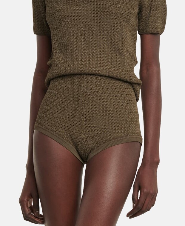 

Шорты крючком Dion Lee, хаки