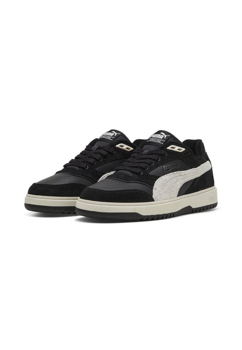 

Кроссовки Puma Doublecourt Prm Unisex, черный / теплый белый