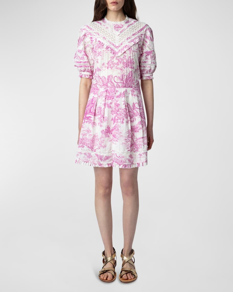 

Мини-платье Rozy Toile De Jouy Zadig & Voltaire