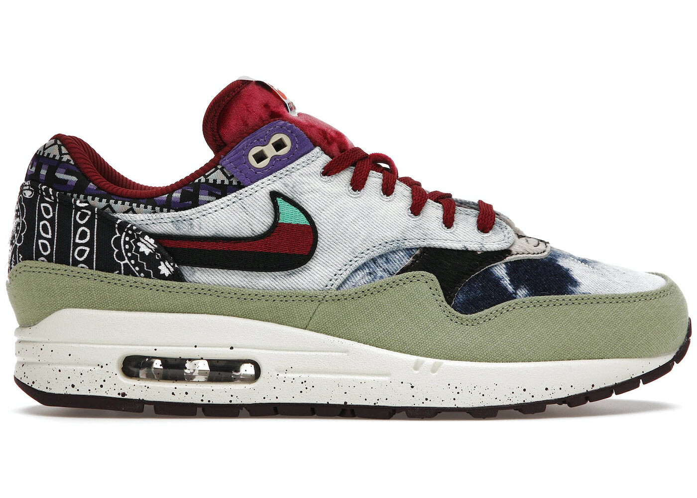 

Кроссовки Nike Air Max 1 SP Concepts Mellow, зеленый / синий