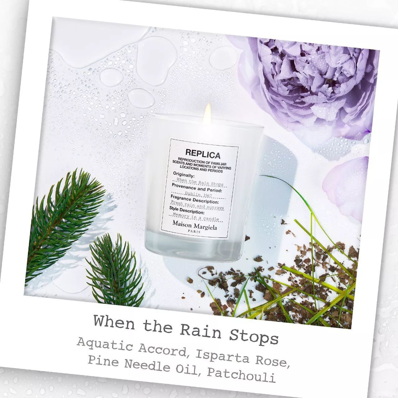 

Maison Margiela 'REPLICA' Ароматическая свеча When the Rain Stops