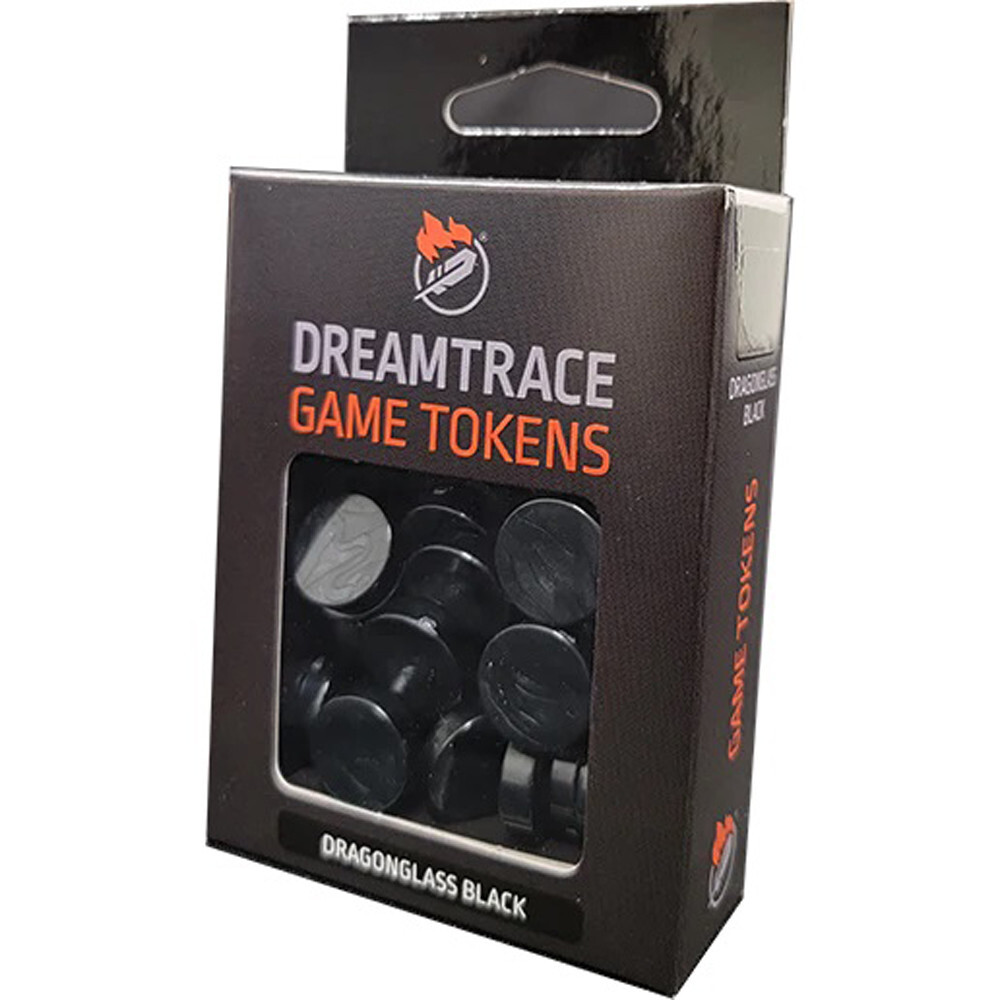 

Аксессуары Ghost Galaxy Dreamtrace Game Tokens: Dragonglass Black (40)