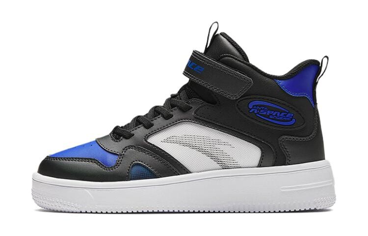 

Детские кроссовки для скейтбординга GS High-top Black/Blue Anta Kids, черный/синий