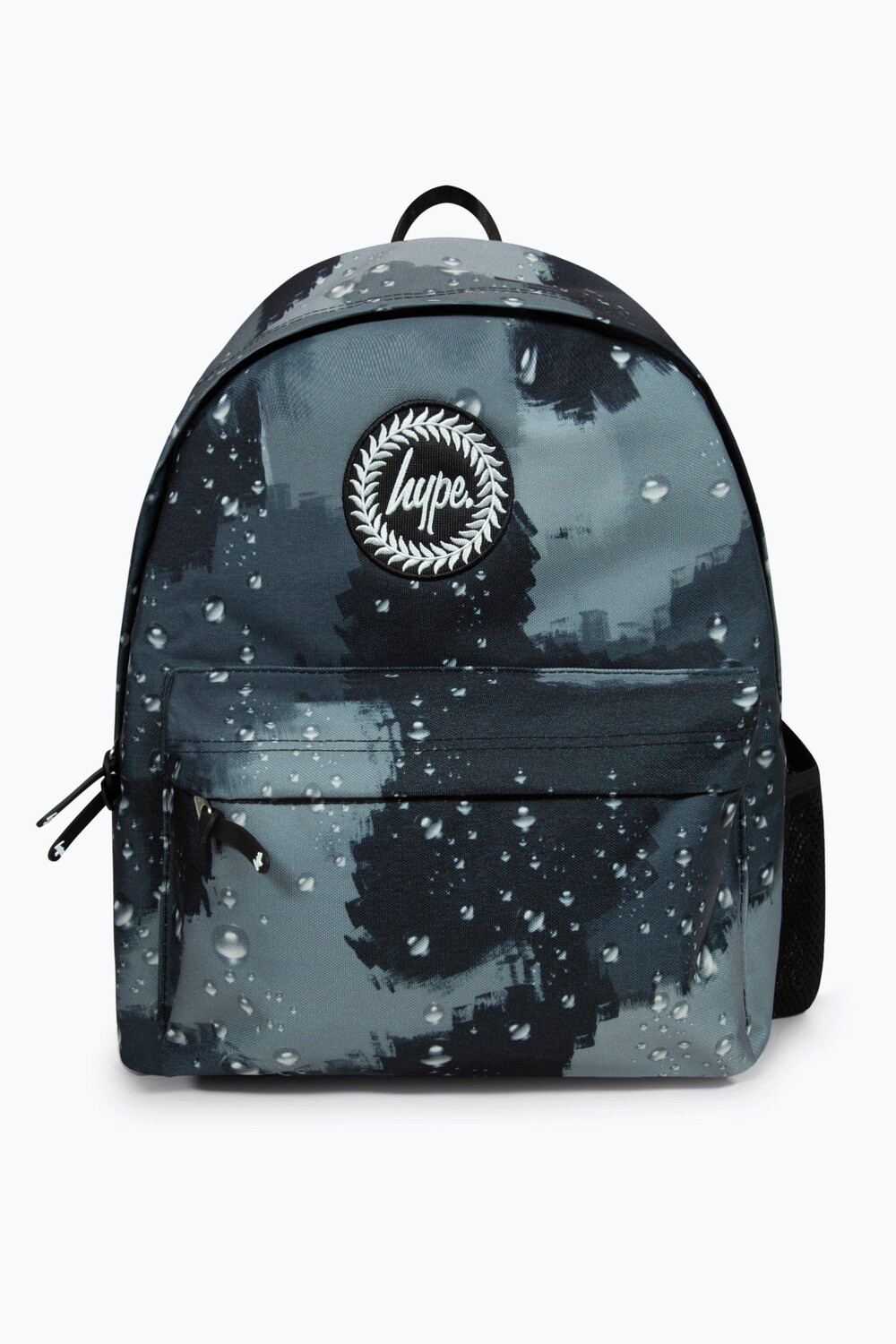

Черный рюкзак с камуфляжным принтом Rain Drop Hype, черный