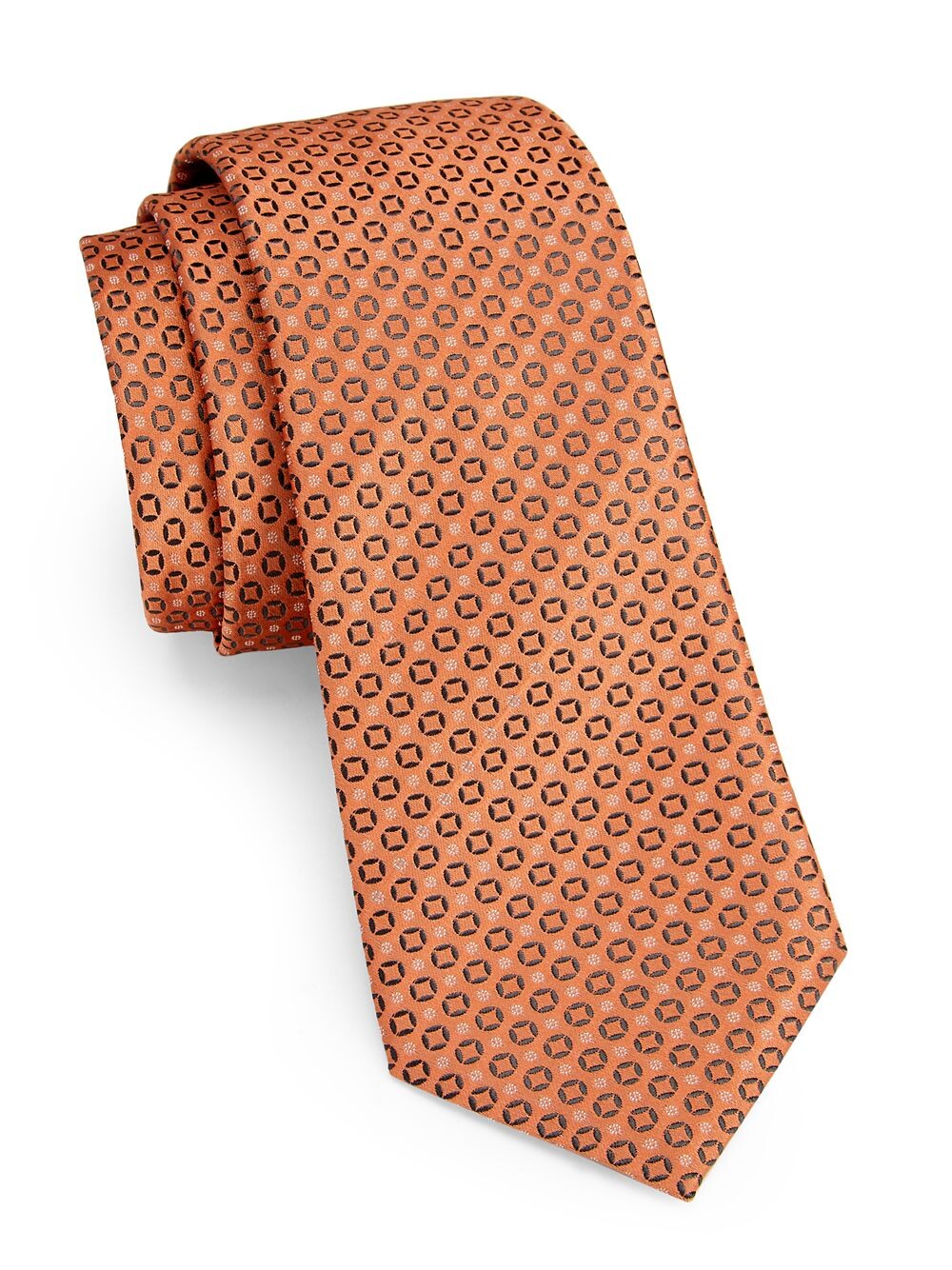 

Жаккардовый шелковый галстук Giorgio Armani, розовый