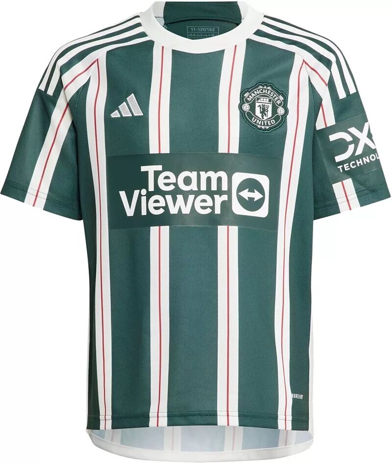 

Реплика выездной майки Adidas Youth Manchester United 2023