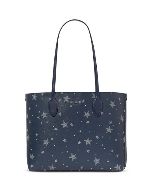 

Большая сумка-тоут из ПВХ с принтом Bleecker Starlight kate spade new york, цвет Blue